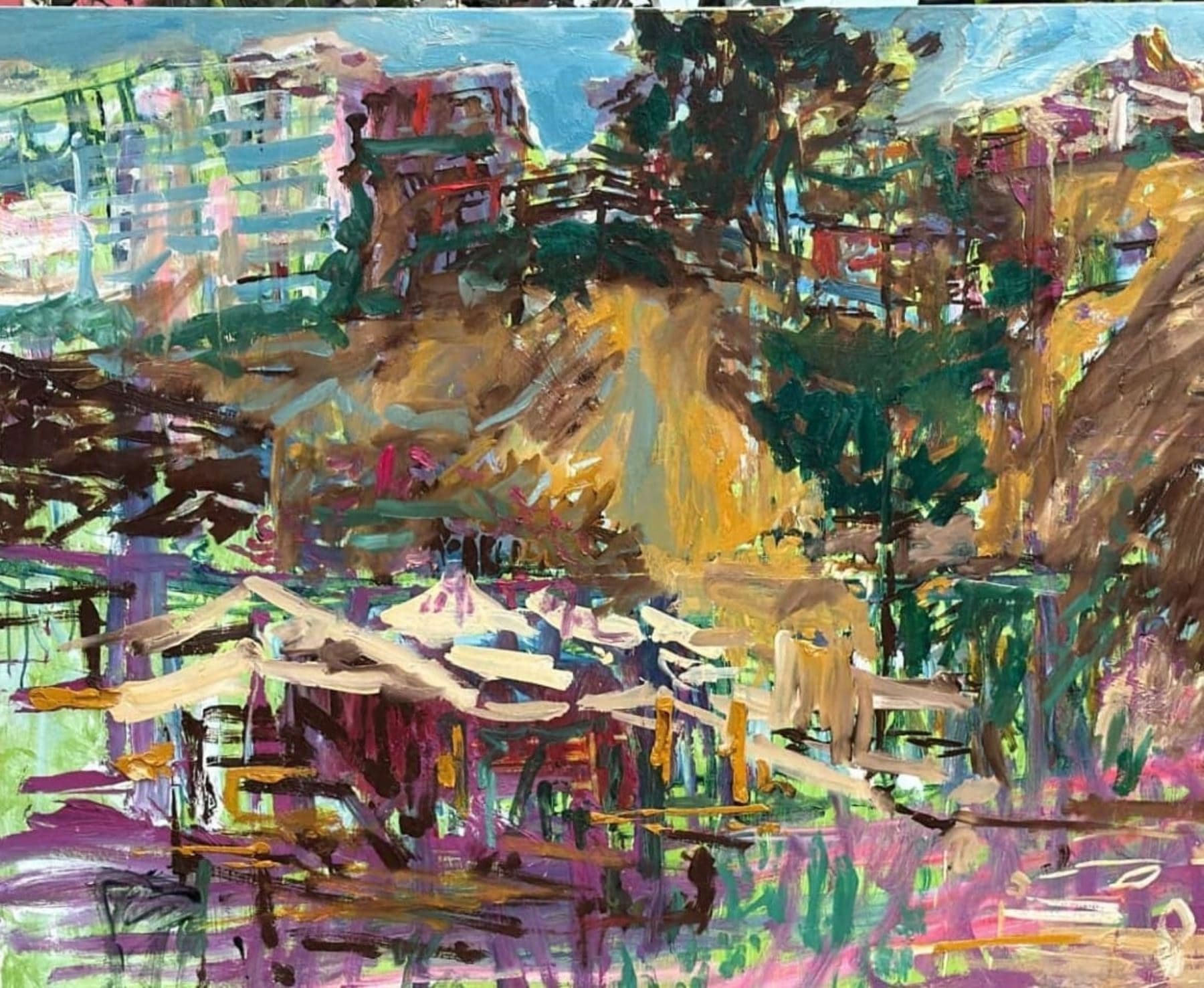 “Barranco en Tecnicolor”: pinturas de Luis Angulo inspiradas en el distrito bohemio