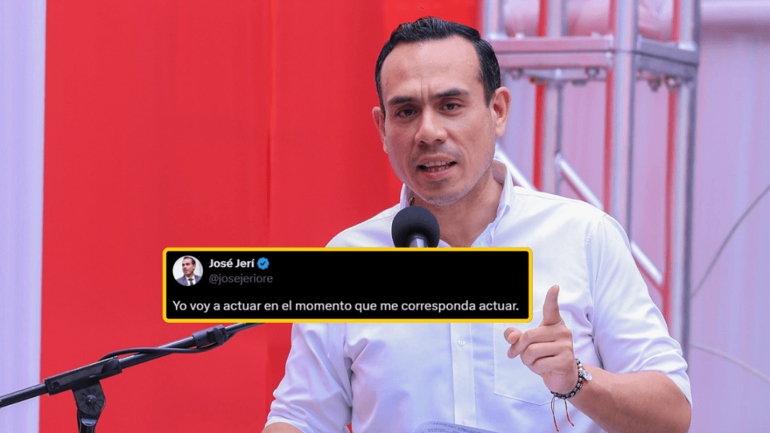 José Jerí sobre el voto de su partido a favor del Reinfo: "Voy actuar cuando corresponda"