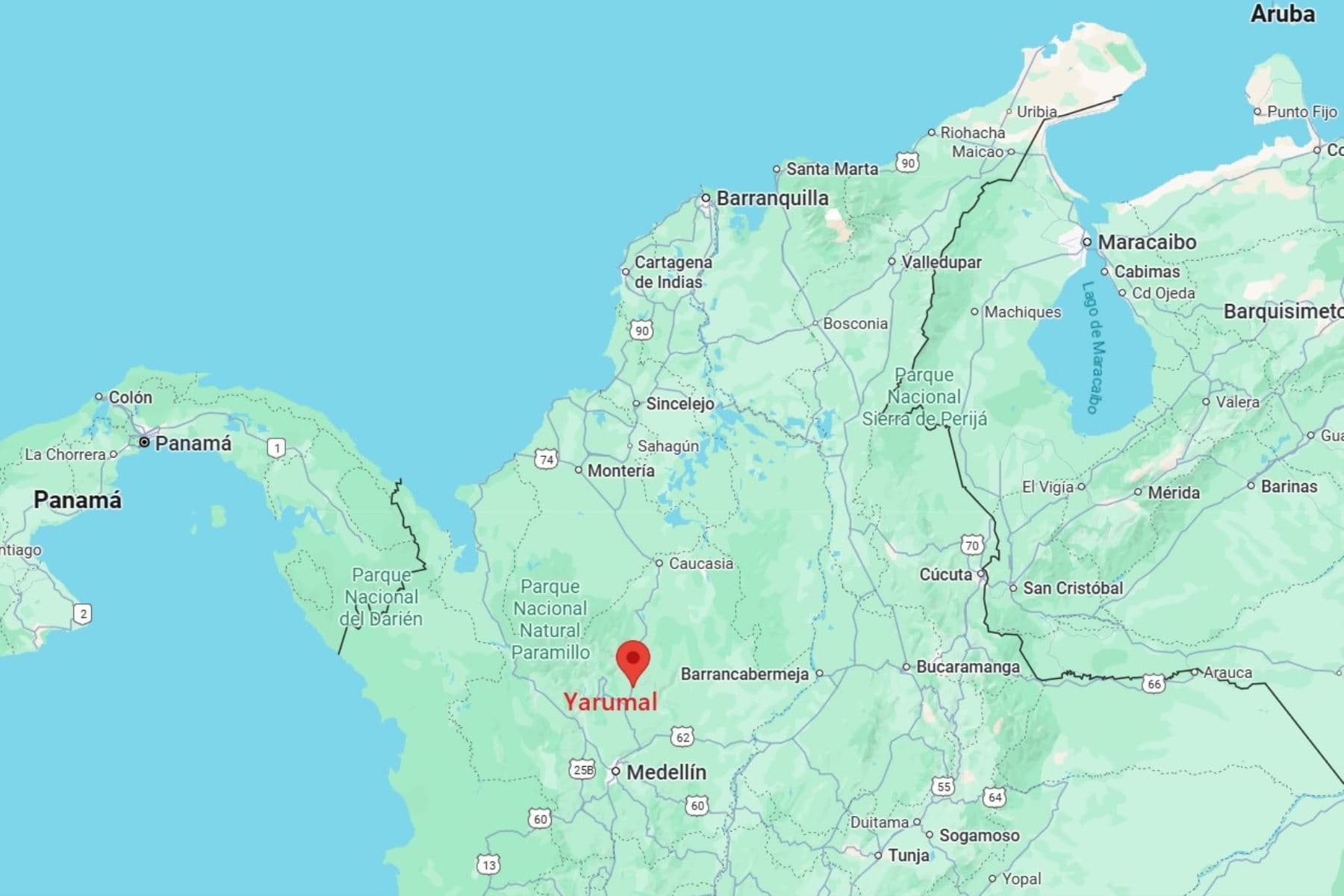 Colombia: grupos armados dinamitan carretera que comunica a Medellín con el Caribe