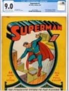 Un cómic de Superman se vende por $ 9,12 millones y se convierte en el más caro de la historia