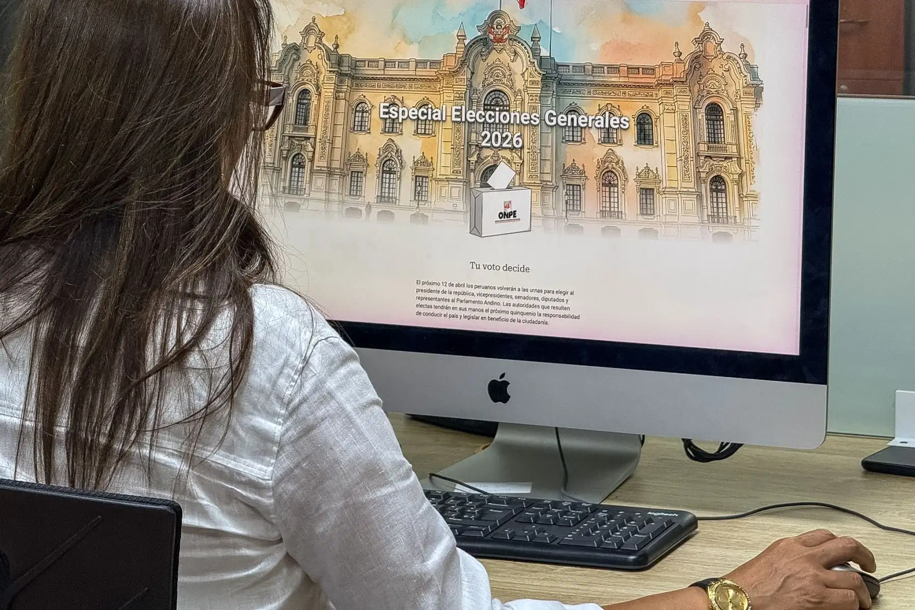 Elecciones 2026: practica cómo marcar tu voto con simulador de la Agencia Andina