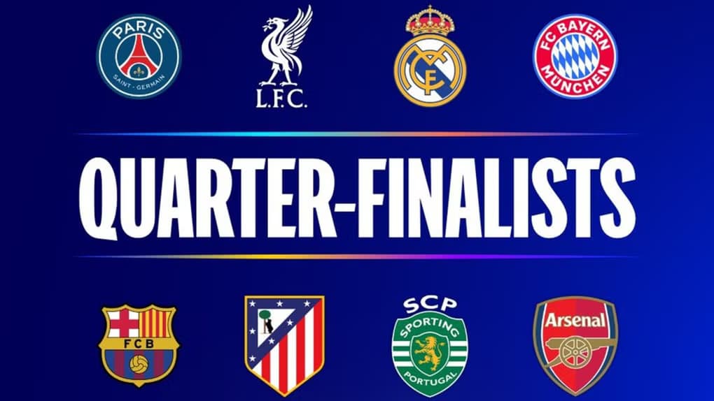 Así se jugarán los cuartos de final de la Champions League 2026: clasificados, llaves y calendario de los partidos